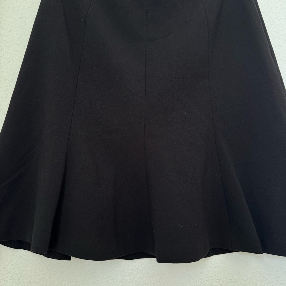 White House Black Market Black A-Line Mini Skirt - Picture 6 of 14